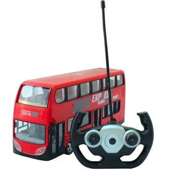 Радиоуправляемая машинка HK Industries(HK Industries 666-691AR Автобус двухэтажный красный, р/у)